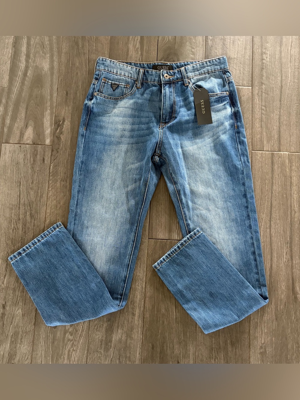 GUESS Men's "Nick 90s Fit" Straight Leg
Jeans